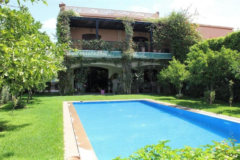 Magnifique Villa Avec Piscine Chauffee Que Pour Famille Маракеш Екстериор снимка
