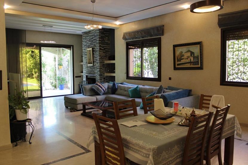 Magnifique Villa Avec Piscine Chauffee Que Pour Famille Маракеш Екстериор снимка